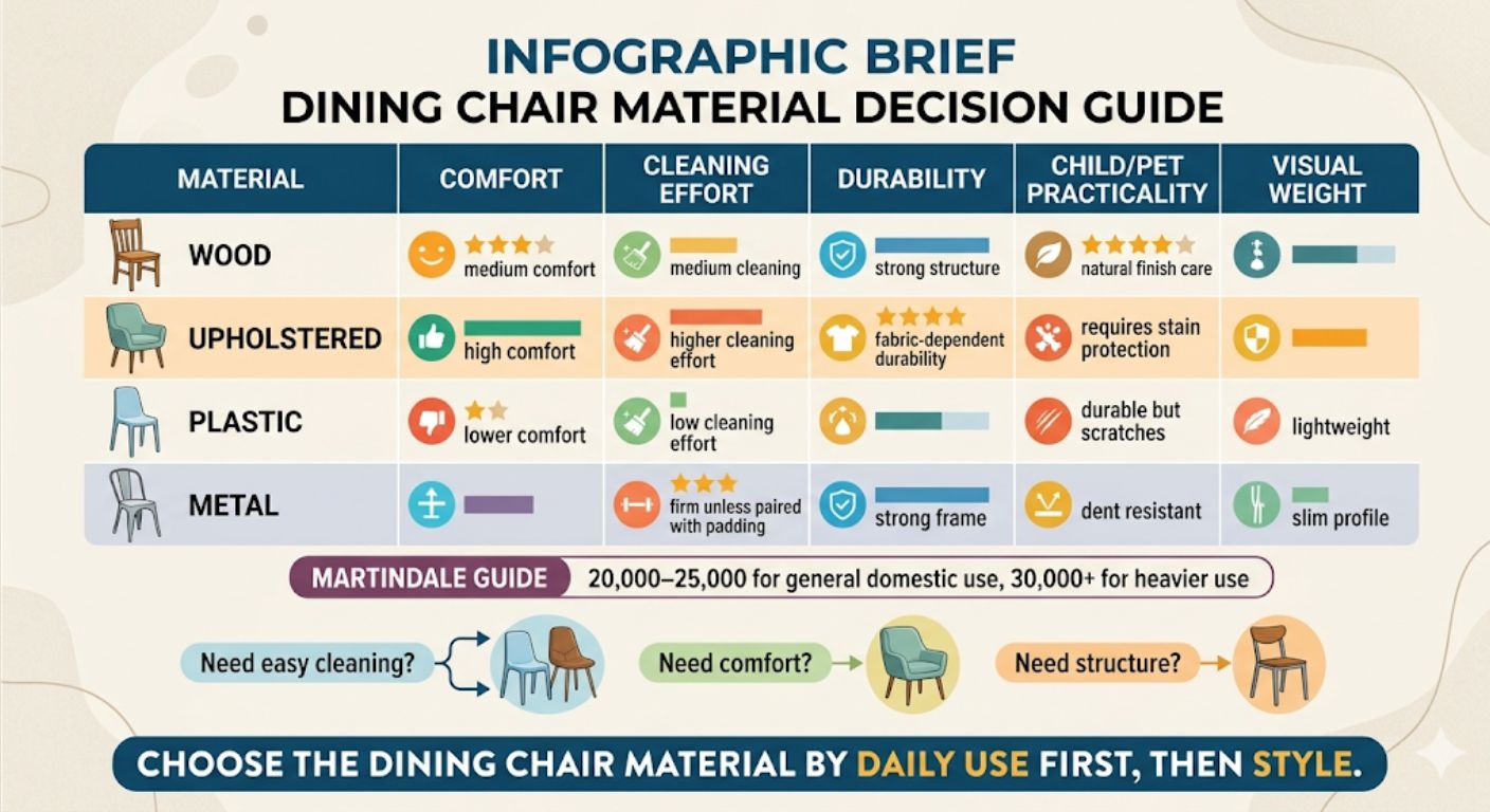Dining Chair Material Guide