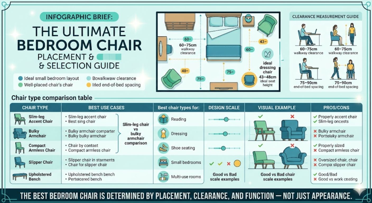 bedroom chair guide
