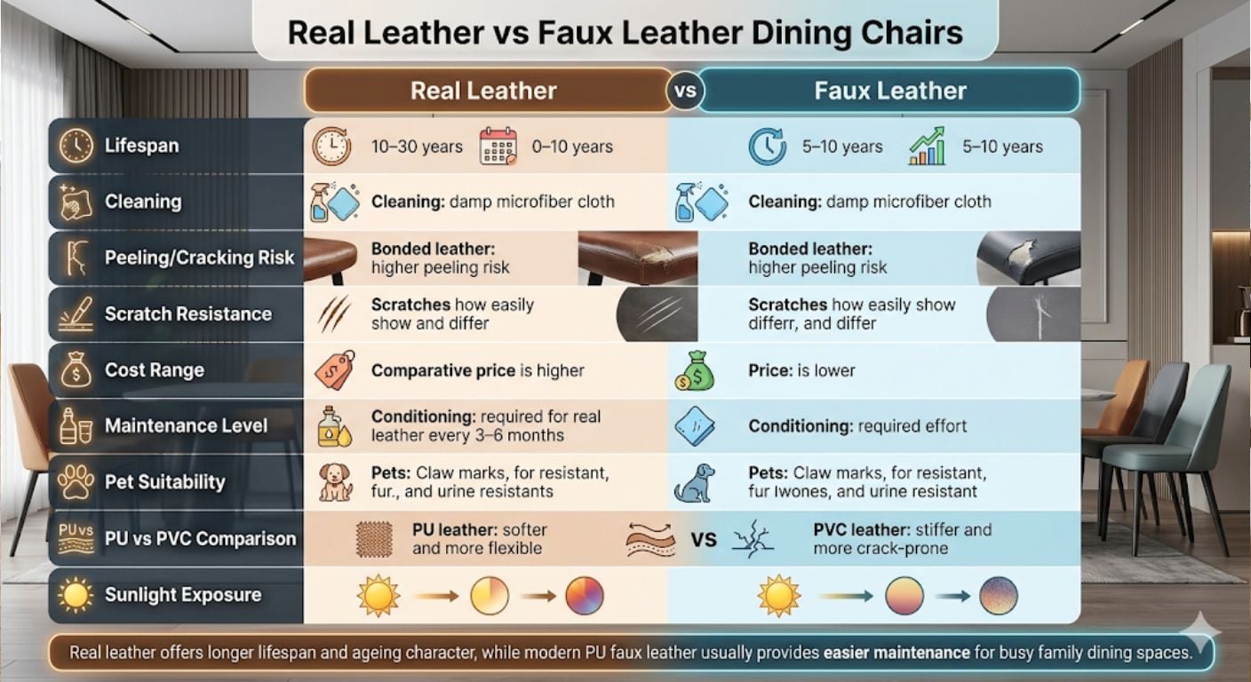 real vs faux leather