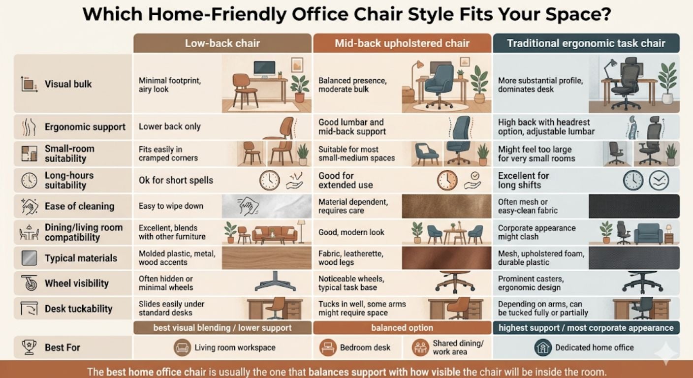 Office Chair That Doesnt Look Like an Office Chair infographic