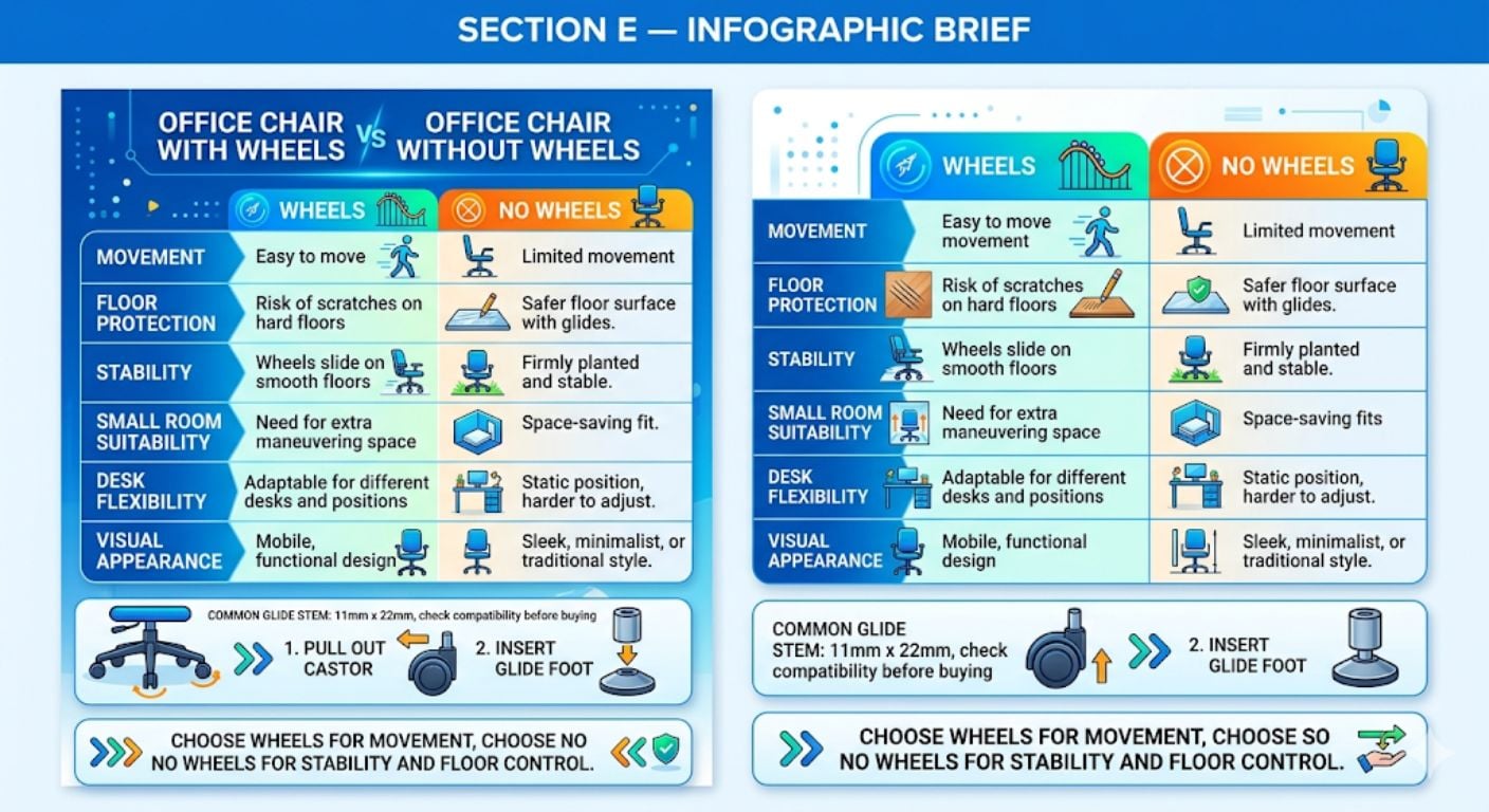 with and without wheels info