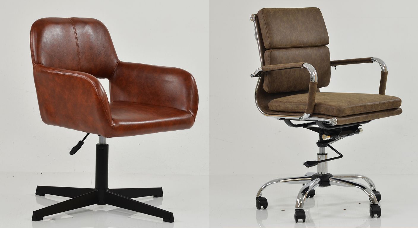 brown office chair image