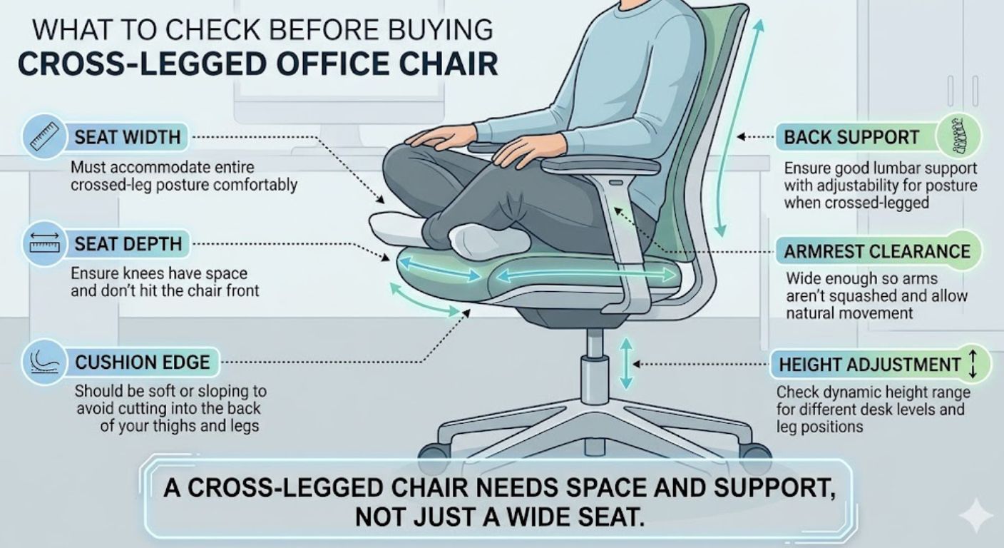 crosslegged infographic