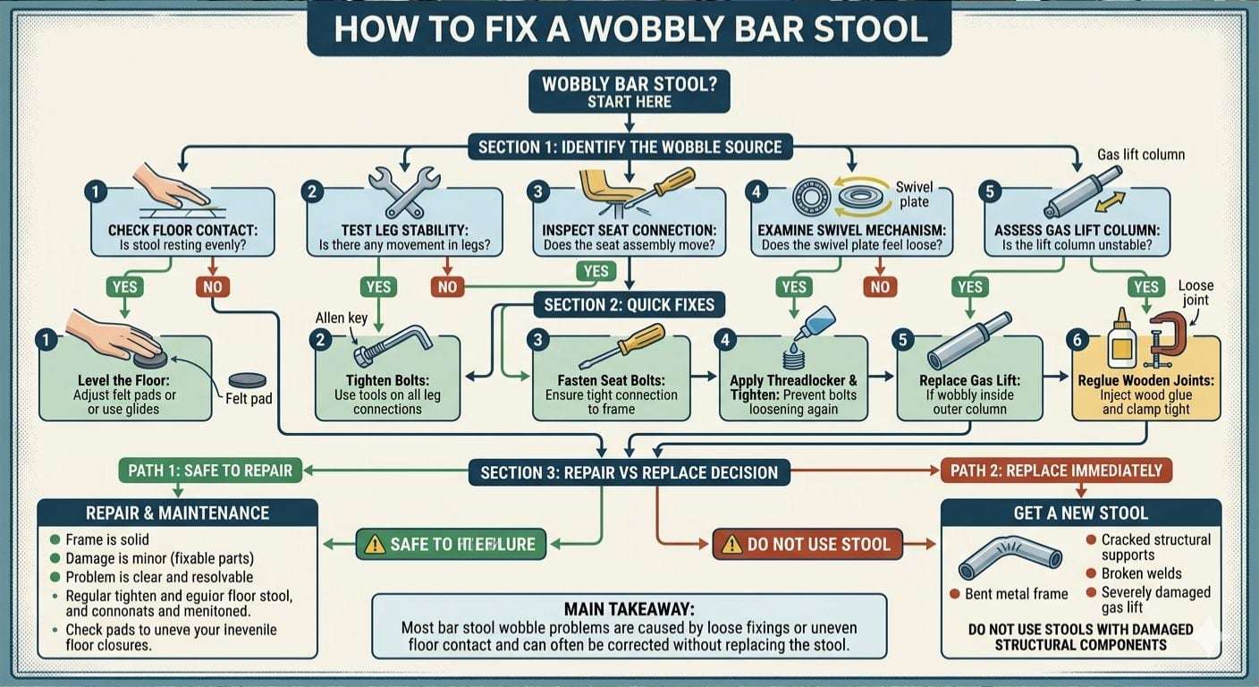 wobbly barstool infographic
