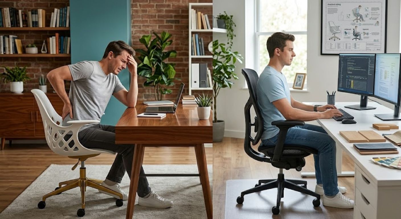 stylish office chair image